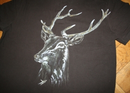 Originální dárky pro muže - tričko jelen