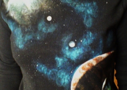 Originální dárky pro ženy - tričko vesmír